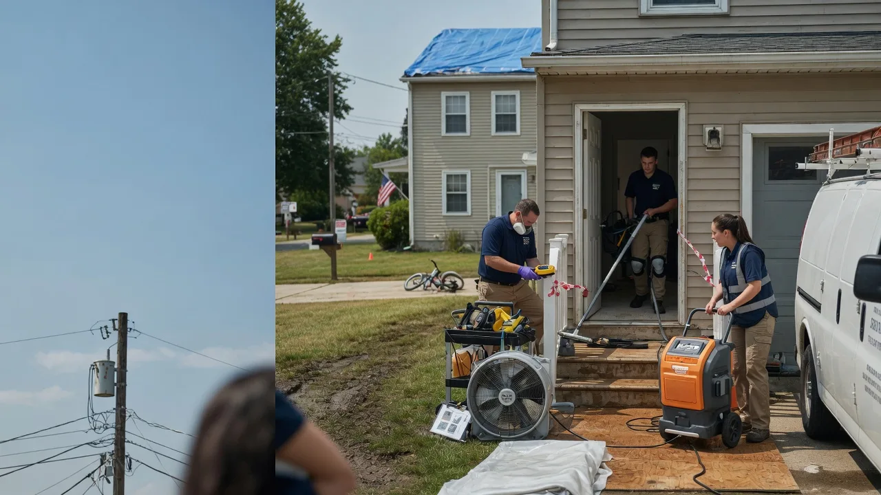 Water Damage Repair in Rozel, KS near me